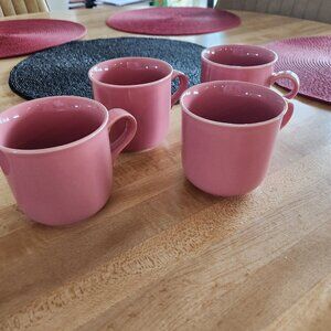 4 Ranmaru Space Rose Coffee Tea Cups